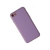 İphone 7 Kılıf Coco Deri Silikon Kapak - Lila