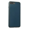 İphone 7 Plus Kılıf Coco Deri Silikon Kapak - Mavi