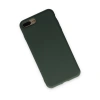 İphone 7 Plus Kılıf Nano İçi Kadife Silikon - Koyu Yeşil