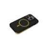 Joko Apple İphone 14 Pro Max Kılıf Rocky Magsafe Kapak - Siyah-sarı