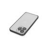 Joko Apple İphone 15 Pro Max Metal Bumper Mat Kapak - Siyah