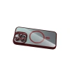Joko Apple İphone 15 Pro Max Remim Lensli Magsafe Standlı Kapak - Bordo