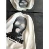 Kadın 3 iplik Kışlık Bisiklet Yaka Baskılı SweatShirt - Beyaz
