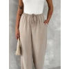Kadın Ayrobin Oversize Kadın Pantalon - Bej