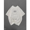 Kadın Baskılı Kısa kol Oversize T-Shirt - Beyaz