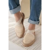 Kadın Bej Espadril Ayakkabı TR19MY01C
