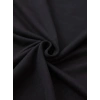 Kadın Kısa Kol Yazlık Tişört Bisiklet Yaka Baskılı Oversize T-Shirt - Siyah