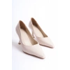 Kadın Mat Bej Stiletto TR08MS27J