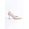 Kadın Mat Bej Stiletto TR08MS27J