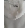 Kadın Oversize Kapüşonlu Cepli Baskılı 3 İplik Pamuklu Hoodie Sweatshirt - Beyaz