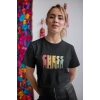 Kadın Özel Baskılı Modern Fit %100 Pamuk Bisiklet Yaka T-Shirt