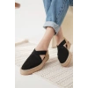 Kadın Siyah Espadril Ayakkabı TR19MY01A