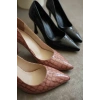 Kadın Somon Kroko Rugan Stiletto TR08MS10B