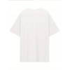 Kadın T-Shirt Kısa Kollu, Umrumda Değil Baskılı tişört - Beyaz