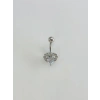 Kalp Detaylı Göbek Piercing