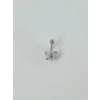 Kelebek Detaylı Göbek Piercing