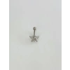 Kelebek Detaylı Göbek Piercing