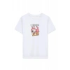 Kız Labubu Çocuk Baskılı T-Shirt - Beyaz
