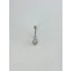 Kuru Kafa Detaylı Göbek Piercing
