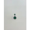 Mistik Topaz Taşlı Göbek Piercing
