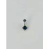 Mistik Topaz Taşlı Göbek Piercing