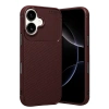 Newface Apple İphone 17 Auto Focus Karbon Kapak - Bordo