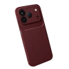 Newface Tecno Spark 50 4g Auto Focus Karbon Kapak - Bordo