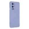 One Plus 9 Pro Kılıf Nano İçi Kadife Silikon - Lila