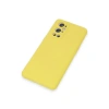 One Plus 9 Pro Kılıf Nano İçi Kadife Silikon - Sarı