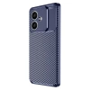 Oppo A3 Kılıf Auto Focus Karbon Kapak - Lacivert