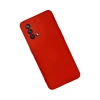 Oppo A74 4g Kılıf Nano İçi Kadife Silikon - Kırmızı