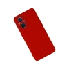Oppo Reno 7 Lite Kılıf Lansman Glass Kapak - Kırmızı