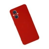 Oppo Reno 7 Lite Kılıf Nano İçi Kadife Silikon - Kırmızı