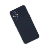 Oppo Reno 7 Lite Kılıf Nano İçi Kadife Silikon - Lacivert