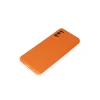 Realme 7 Pro Kılıf Nano İçi Kadife Silikon - Turuncu