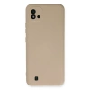 Realme C11 2021 Kılıf Nano İçi Kadife Silikon - Pudra