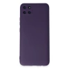 Realme C11 Kılıf Nano İçi Kadife Silikon - Mor