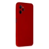 Realme C35 Kılıf Nano İçi Kadife Silikon - Kırmızı