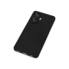 Realme C55 Kılıf Nano İçi Kadife Silikon - Siyah