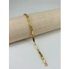 Renk  Pirinç Cm Bileklik 17+2 Cm  - Kbl0519