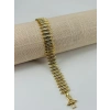 Renk  Pirinç Cm Bileklik 17+2 Cm  - Kbl0541