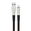 S89 Metal Uçlu Lightning Kablo İphone Uyumlu 1m 2.4a - Siyah