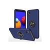 Samsung Galaxy A01 Core Kılıf Elit Yüzüklü Kapak - Lacivert