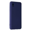Samsung Galaxy A01 Core Kılıf Nano İçi Kadife Silikon - Lacivert