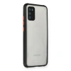 Samsung Galaxy A02s Kılıf Miami Şeffaf Silikon - Siyah