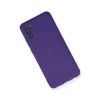 Samsung Galaxy A03s Kılıf Nano İçi Kadife Silikon - Mor