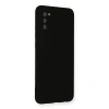 Samsung Galaxy A03s Kılıf Nano İçi Kadife Silikon - Siyah
