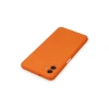 Samsung Galaxy A04 Kılıf Nano İçi Kadife Silikon - Turuncu