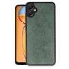Samsung Galaxy A05 Kılıf Aras Deri Kapak - Koyu Yeşil