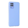 Samsung Galaxy A22 Kılıf Lansman Glass Kapak - Mavi